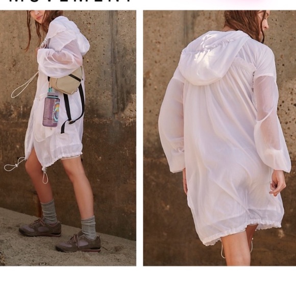 SOLD Free People Float On
Parachute Jacket M/L - Picture 2 of 4